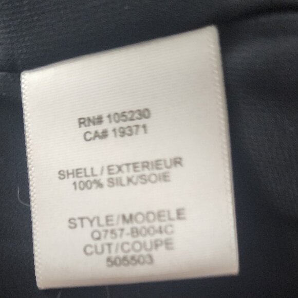 Equipment Silk Bomber Jacket Black/Grey Camo Med EUC - Picture 3 of 3